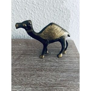 Collectible Camel Miniature  Decorative Metal And‎ Bronze Camel